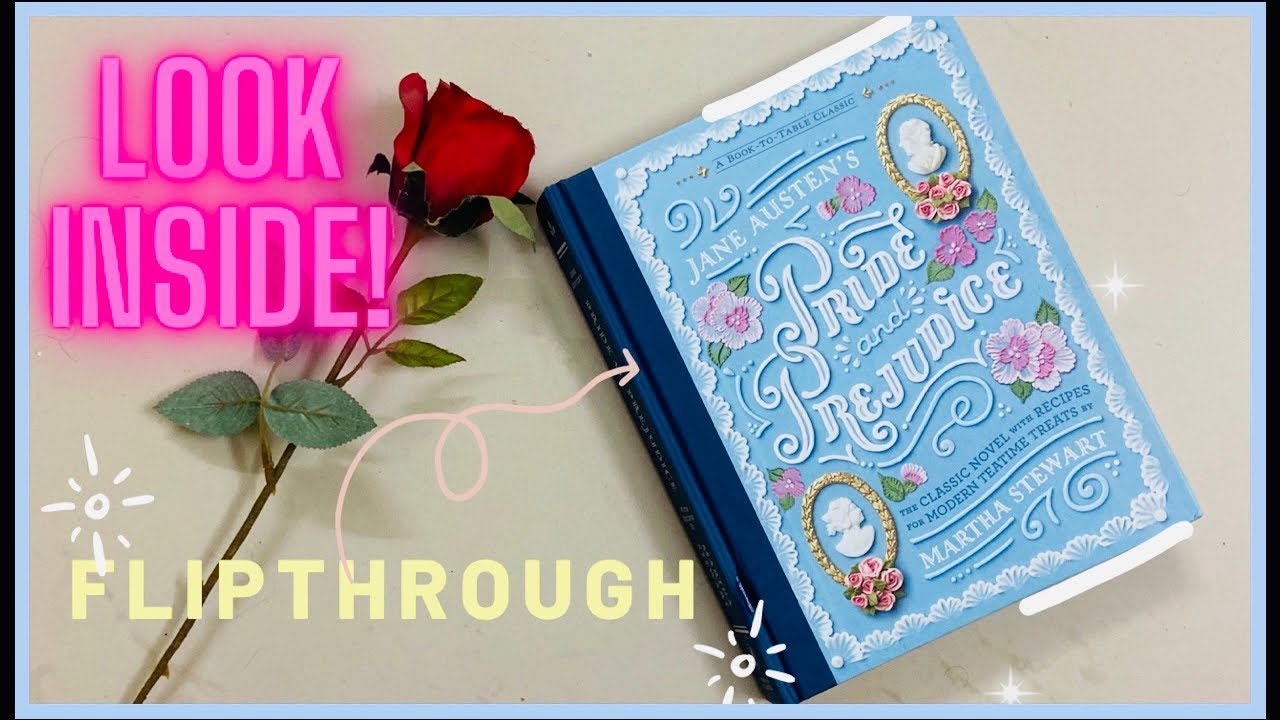 Pride & Prejudice - Book To Table Classic Complete FLIPTHROUGH (No Commentary) - ASMR