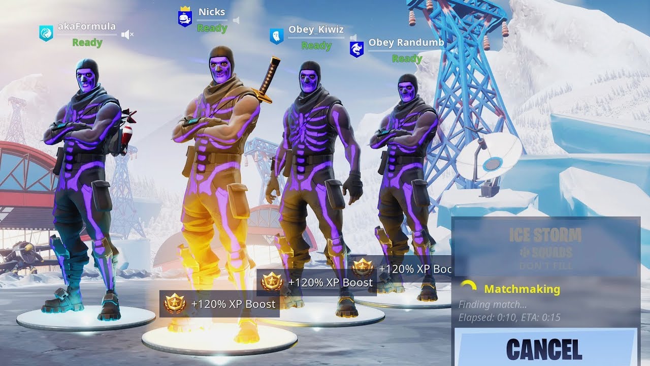 we DIDN'T LOSE a single GAME playing as Purple Skull Troopers! (Kiwiz, Randumb & Formula)