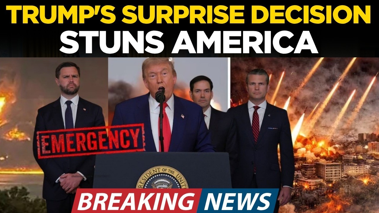 Donald Trump LIVE | America STUNNED! Trump's Unpredictable Move Changes Everything | US News LIVE