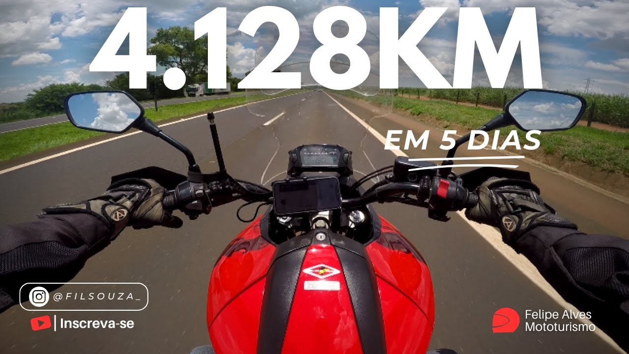 MAIS DE 4.000KM | VIAGEM DE MOTO NC700X ATÉ O PARAGUAI! 🇵🇾