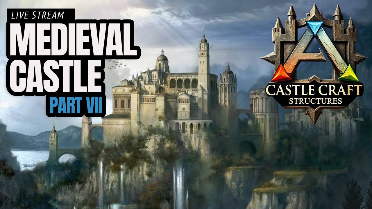Lets Build A Medieval Castle - Ark Survival Ascended