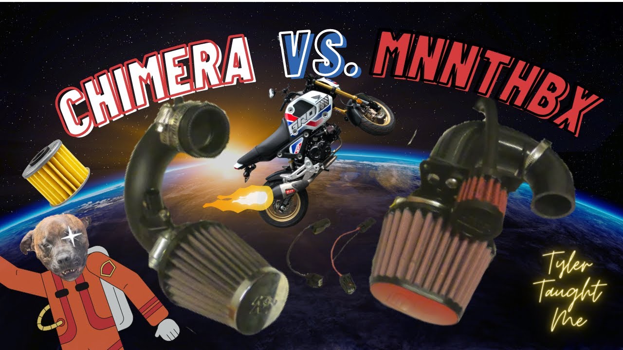 2022 Honda Grom (Chimera VS Mnnthbx & Oil Filter Change)
