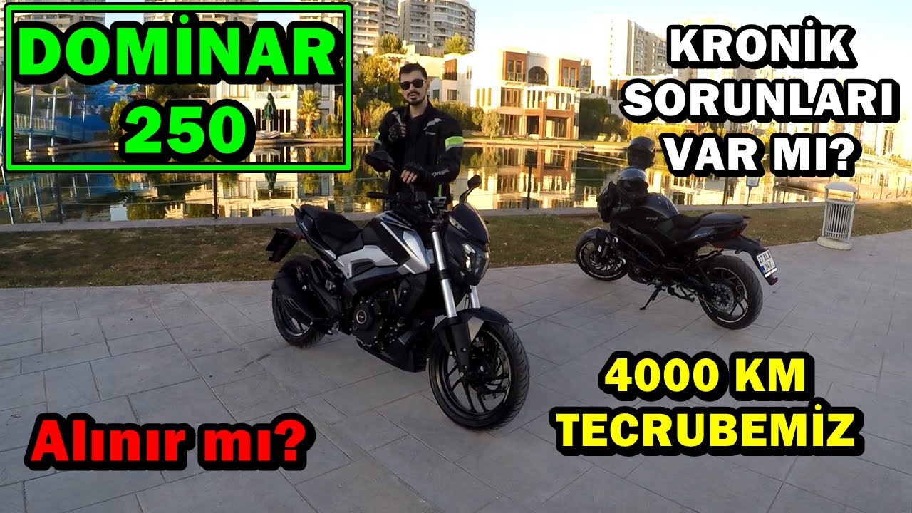 3000 KM TECRÜBE İLE BAJAJ DOMİNAR 250 İNCELEMESİ | ALINIR MI ?