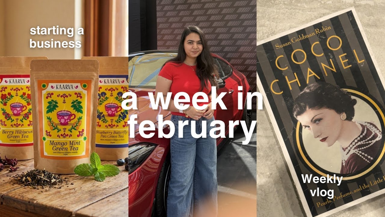 What the first week looks like when you start a small business | weekly vlog