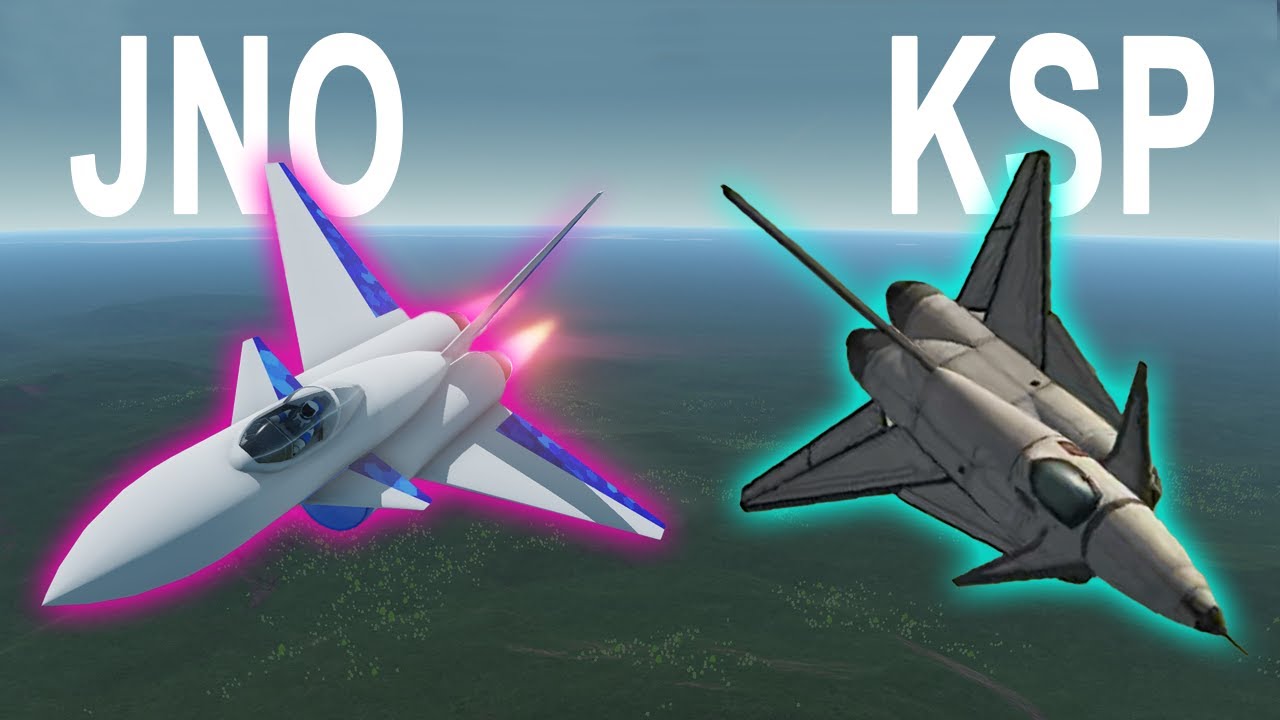 Dogfight or Disaster? Building Jets in Juno:New Origins vs. Kerbal Space Program