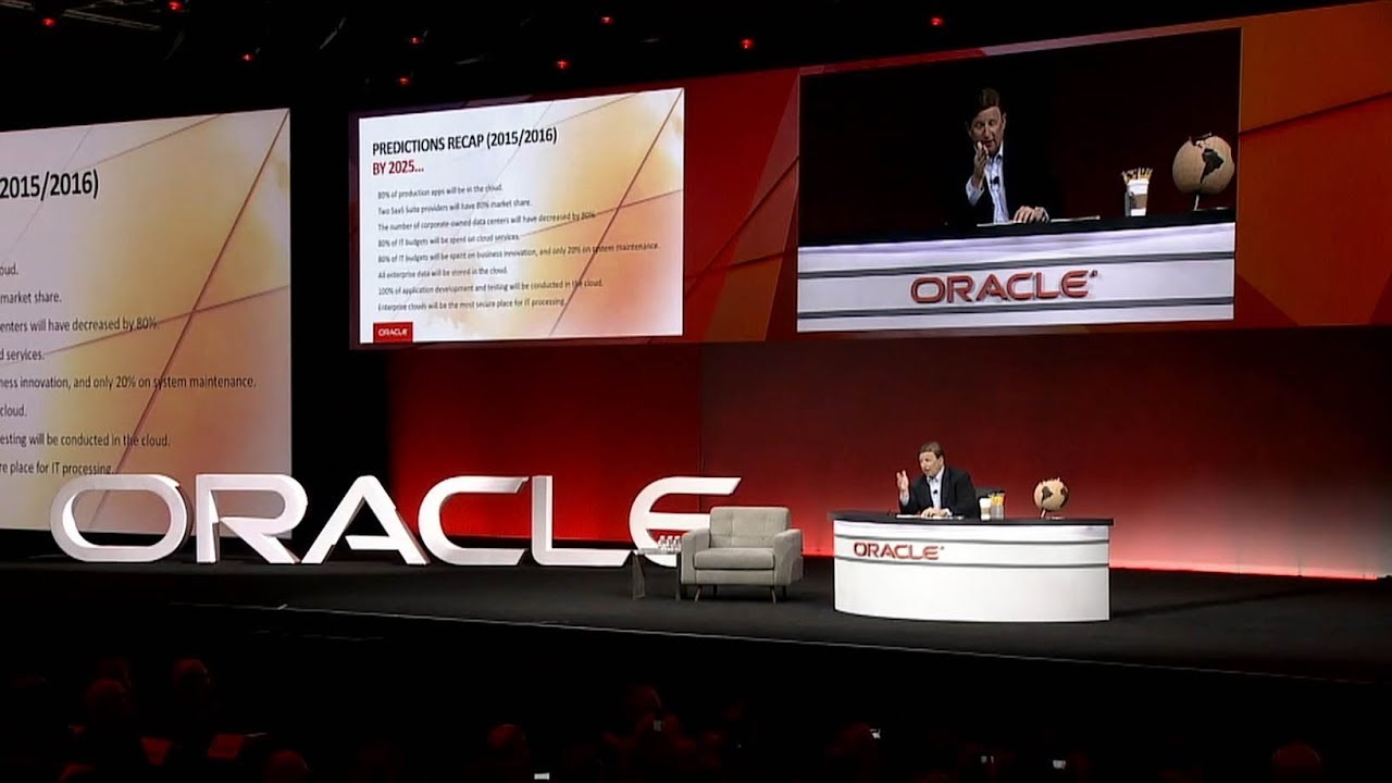 Accelerating Growth in the Cloud: Mark Hurd Keynote at Oracle OpenWorld 2018