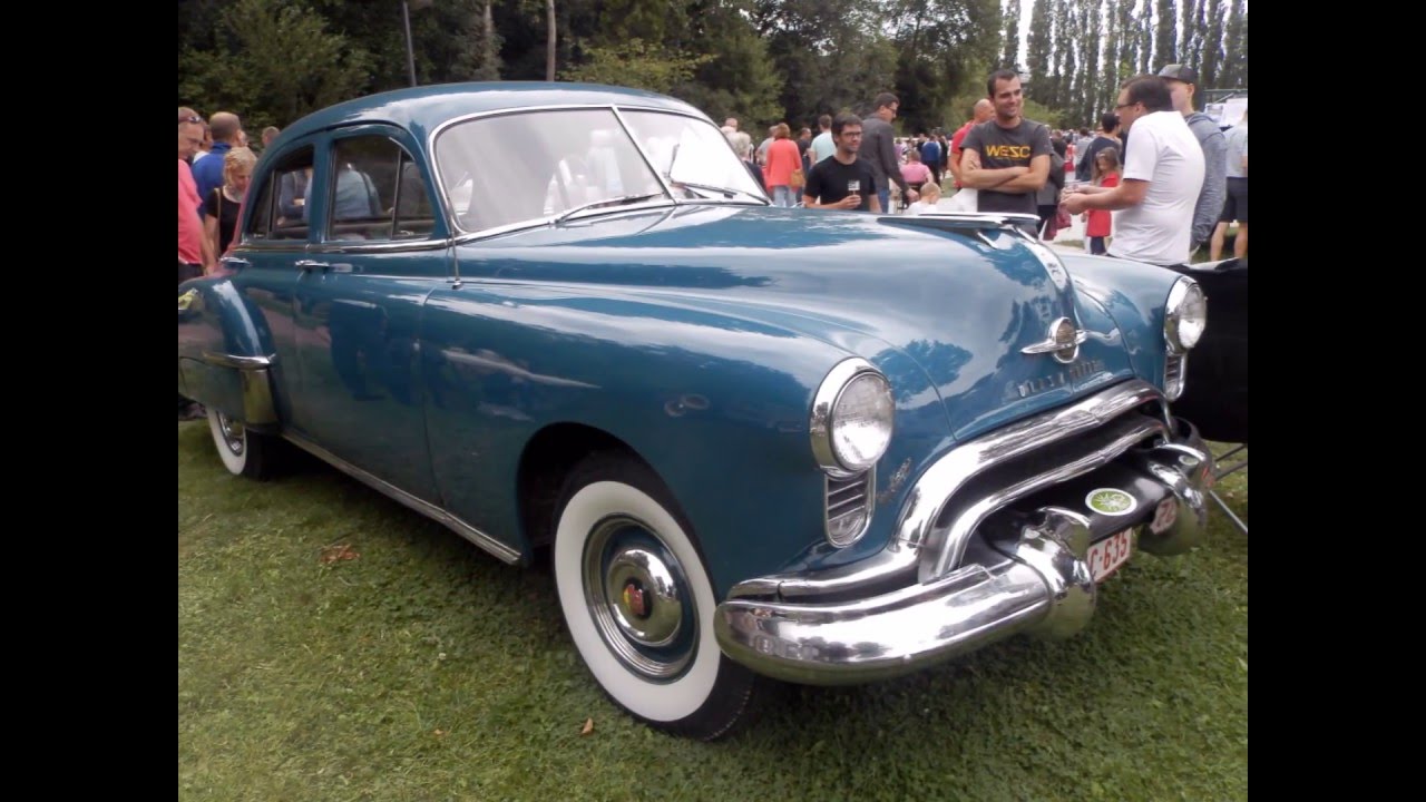 Rassemblement de voitures anciennes 2015 Wervik Belgique HD