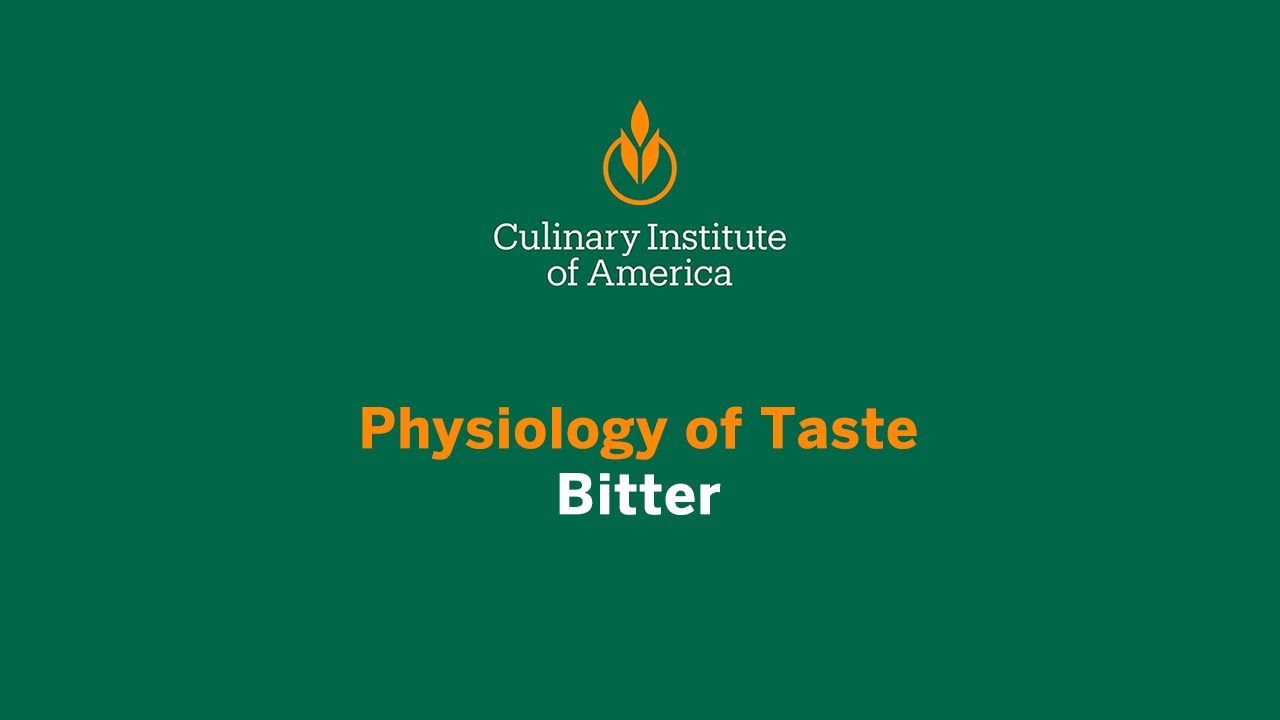 Physiology of Taste: Bitter