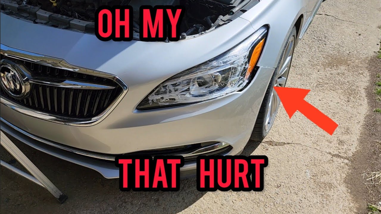How to replace the headlight assembly on a 2017-2019 Buick Lacrosse