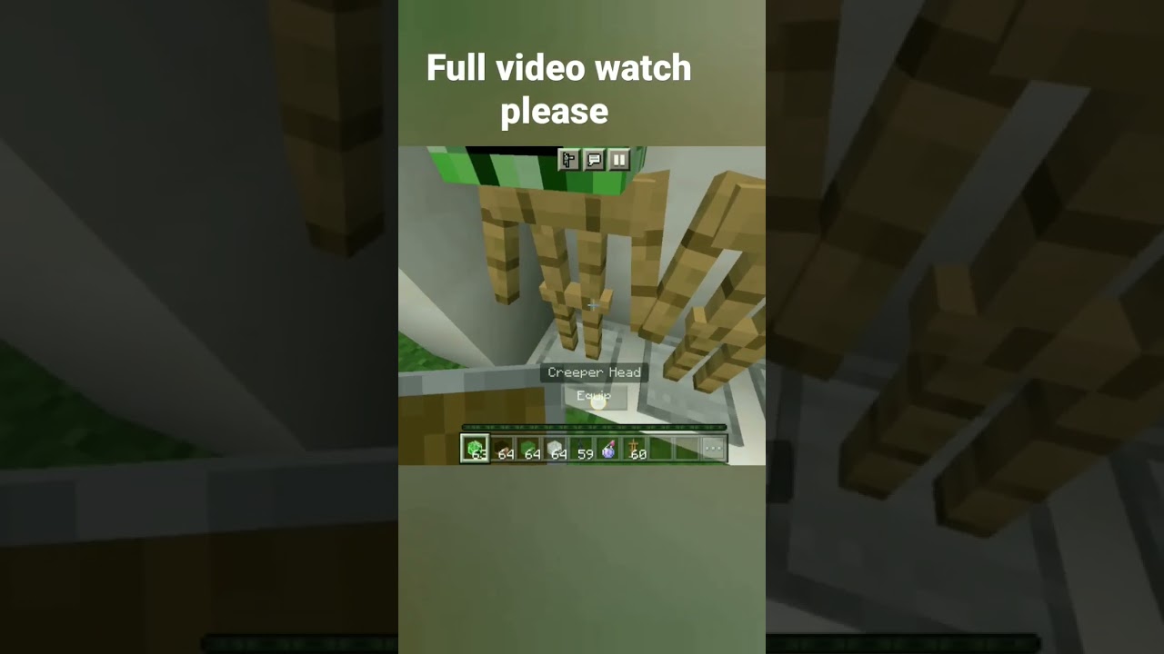 horror head on Minecraft 