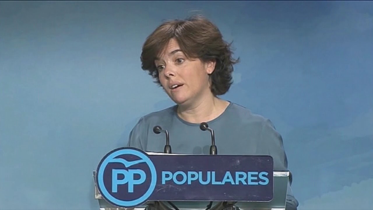 Soraya Sáenz de Santamaría gana la primera vuelta de las primarias del PP