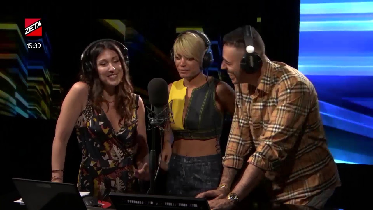 Elodie e Marracash a Radio Zeta