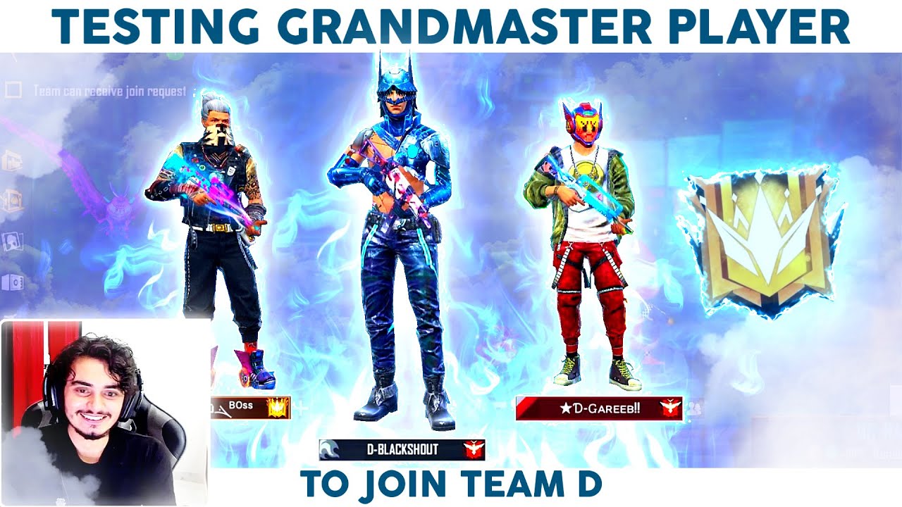 Testing Top 1 Global Player To Join Our Team D 😳🔥 - Garena Free Fire