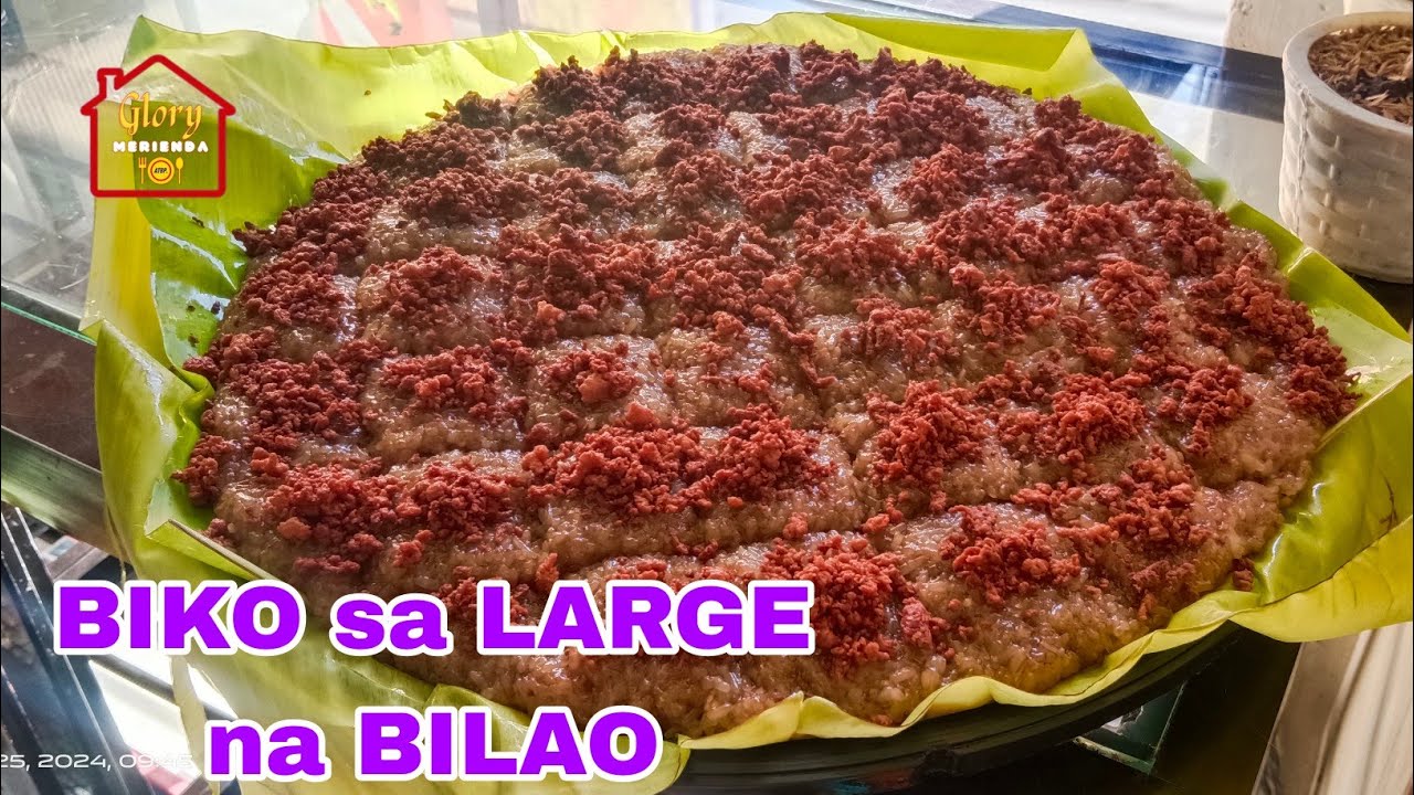 2 kilos of BIKO Recipe | Biko sa Large na BILAO