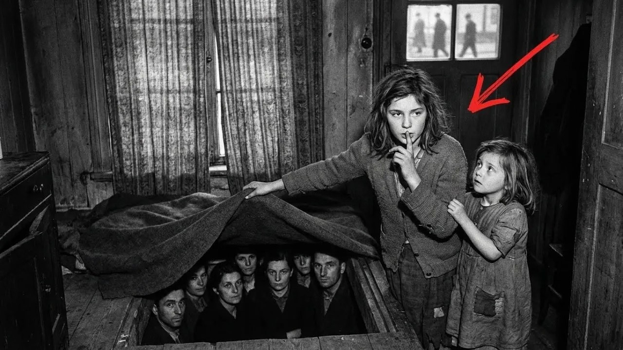 Naziści Nie Wiedzieli, że Dwie Siostry w Wieku 16 i 7 Lat Ukrywały 13 Żydów przez Lata