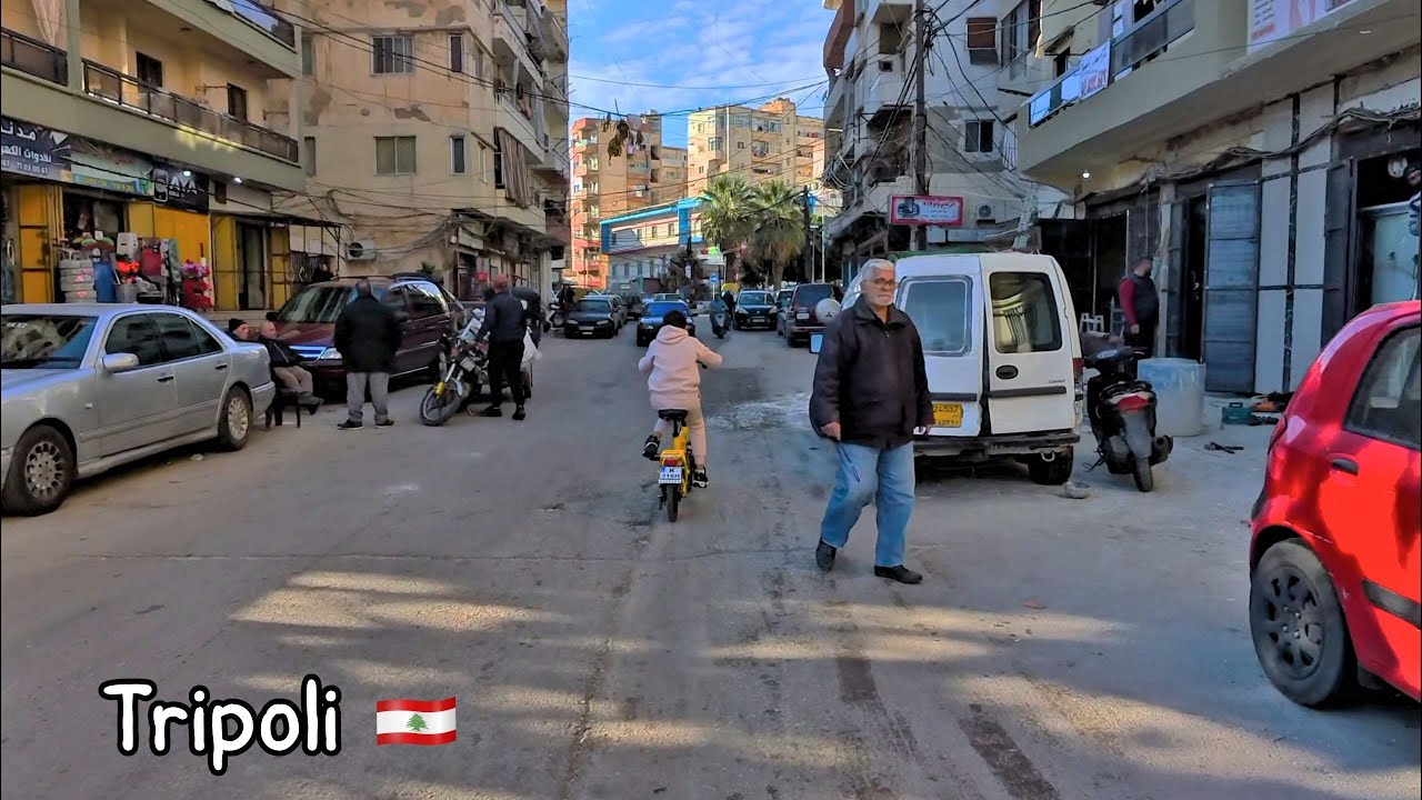 Tripoli Bike Ride 4K - From the Center to the Unknown | من قلب المدينة إلى الأحياء الشعبية