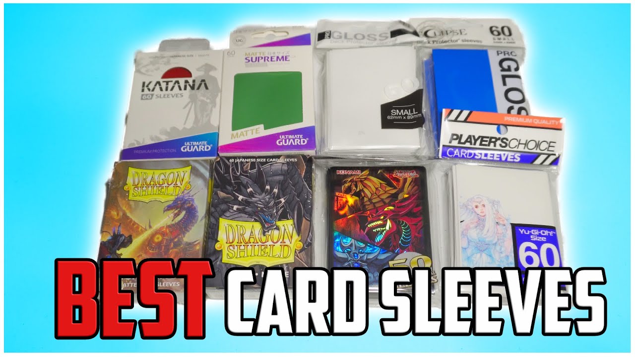 TIERLIST - Ranking The BEST Yu-Gi-Oh Sleeves!