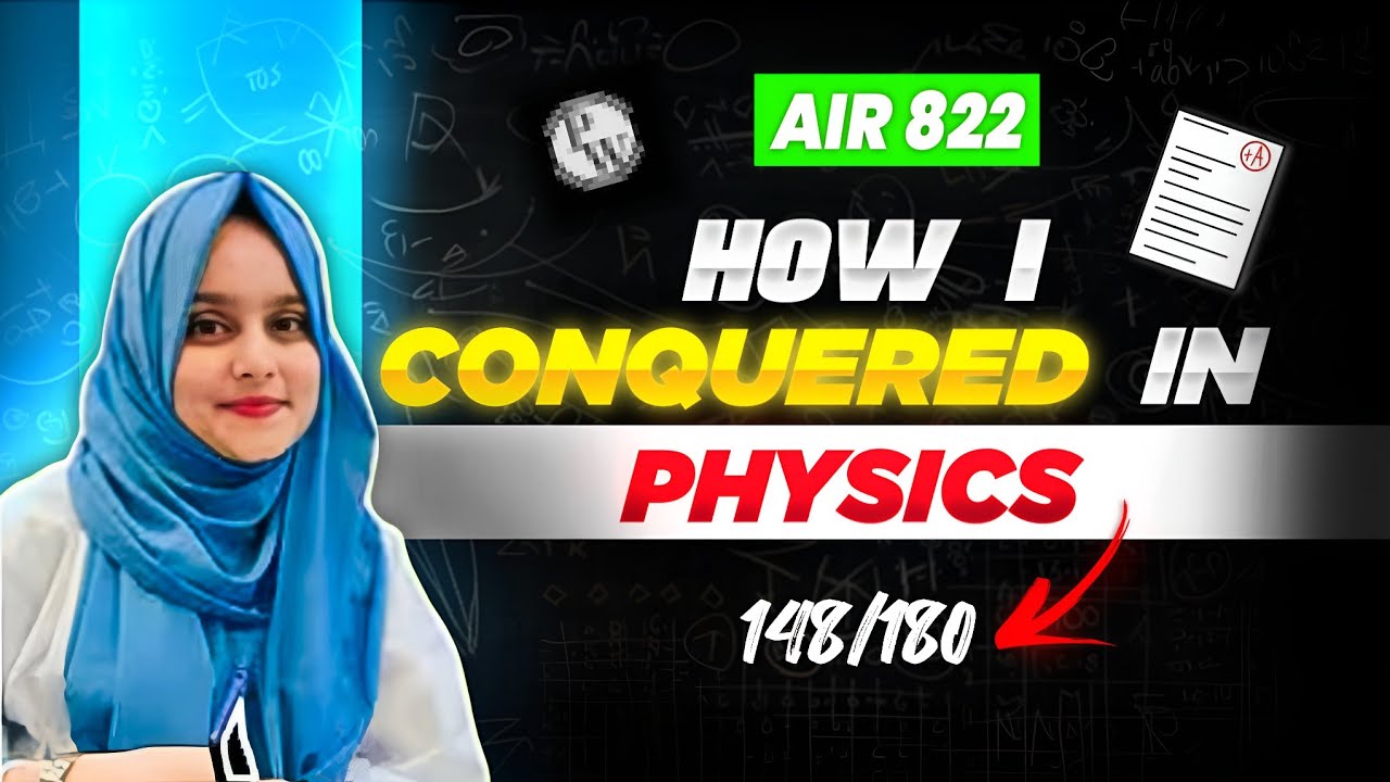 HOW TO SOLVE TOUGH QUESTIONS IN PHYSICS|148/180 PHYSICS STRATEGY 🧲🔭📓