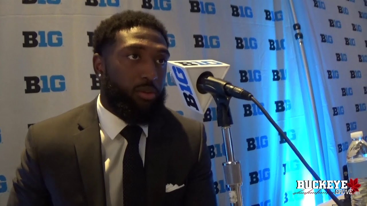 Ohio State wide receiver Parris Campbell at 2018 B1G Media Day