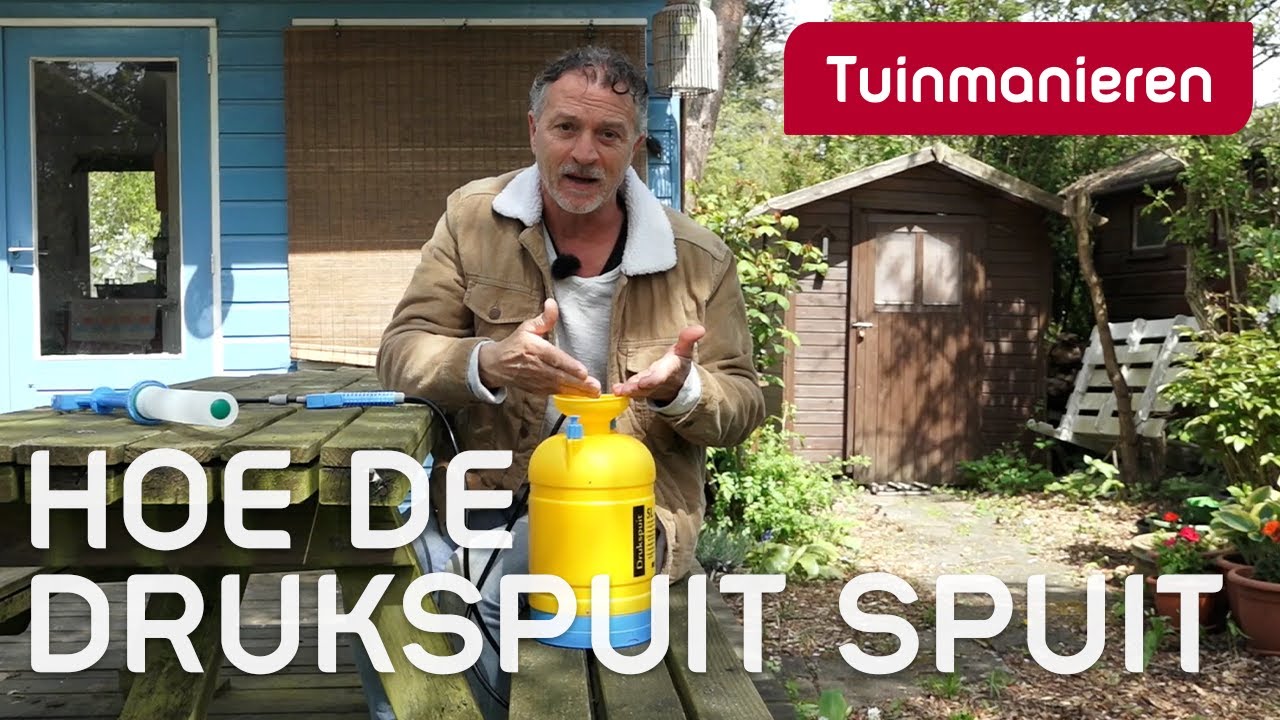 Hoe werkt de drukspuit? | Tuinieren | Tuinmanieren
