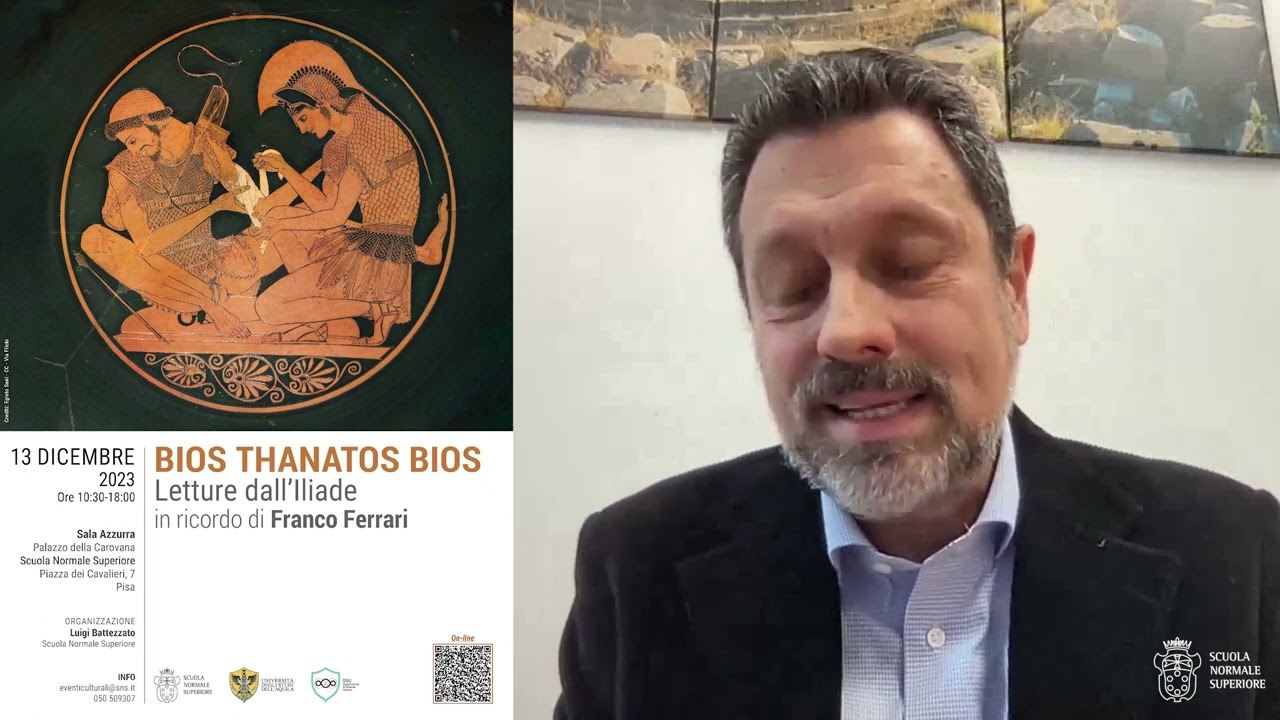 Bios Thanatos Bios - Letture dall’Iliade - in ricordo di Franco Ferrari - 12 dicembre 2023