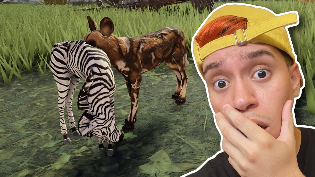 Выживание в роли плотоядного животного в лесу диких зверей в Roblox!! (Savannah Life)