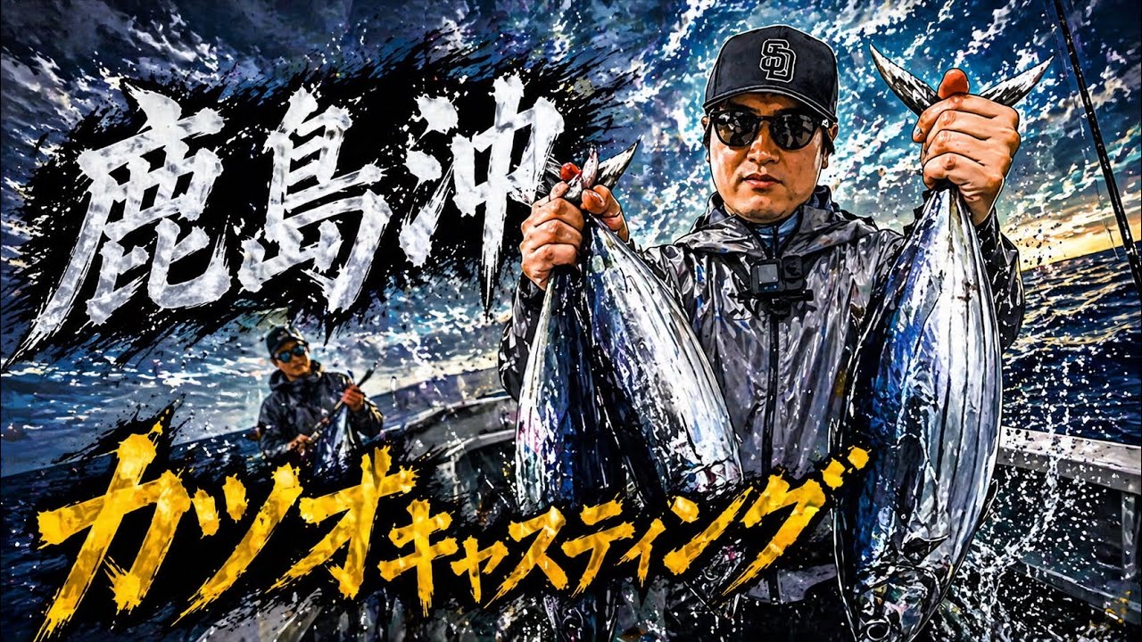 2025年9月中旬カツオキャスティングin鹿島沖・前編