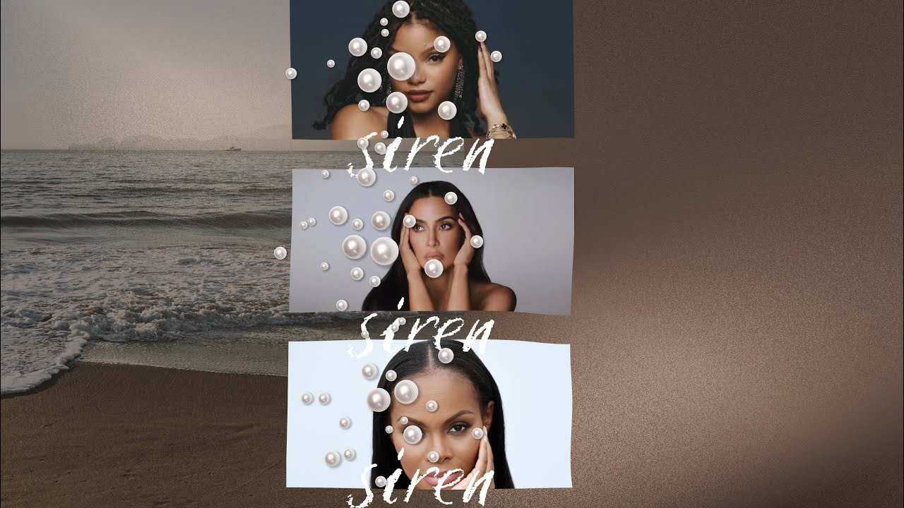 The Siren Archetype | Kim Kardashian, tika sumpter, elizabeth taylor & halle bailey