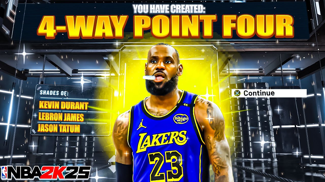 I Built the PERFECT POWER FORWARD in NBA 2K25!