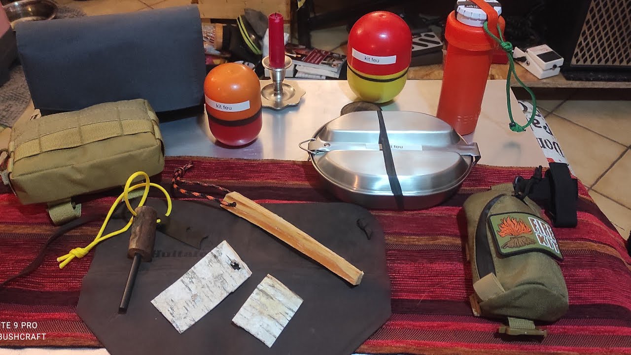 kits feu maison, plusieurs conditionnement. 
