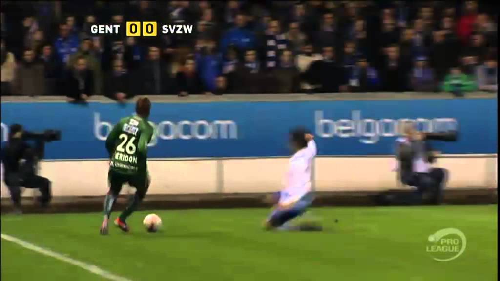 AA Gent - Zulte Waregem 24/11/2012 JPL Speeldag 17