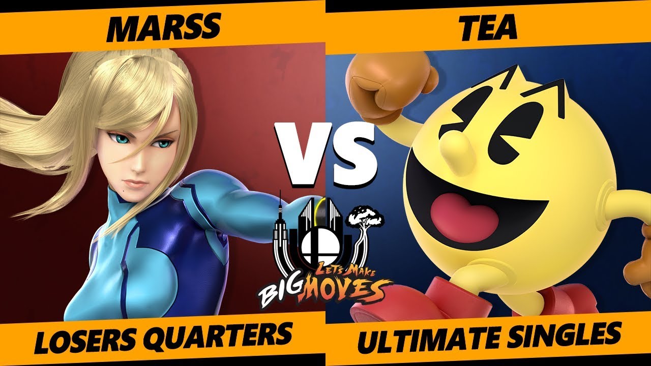 LMBM SSBU - PG | Marss (Zero Suit Samus) Vs. Tea (Pac-Man) SSBU Singles Losers Quarters