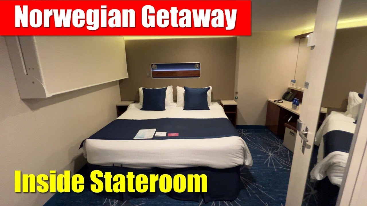 Norwegian Getaway | Inside Stateroom Tour | Norwegian Cruise Line