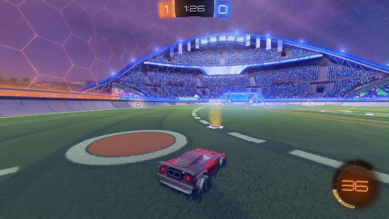 Played with my favorite rocket League streamer. And got to be in his party.