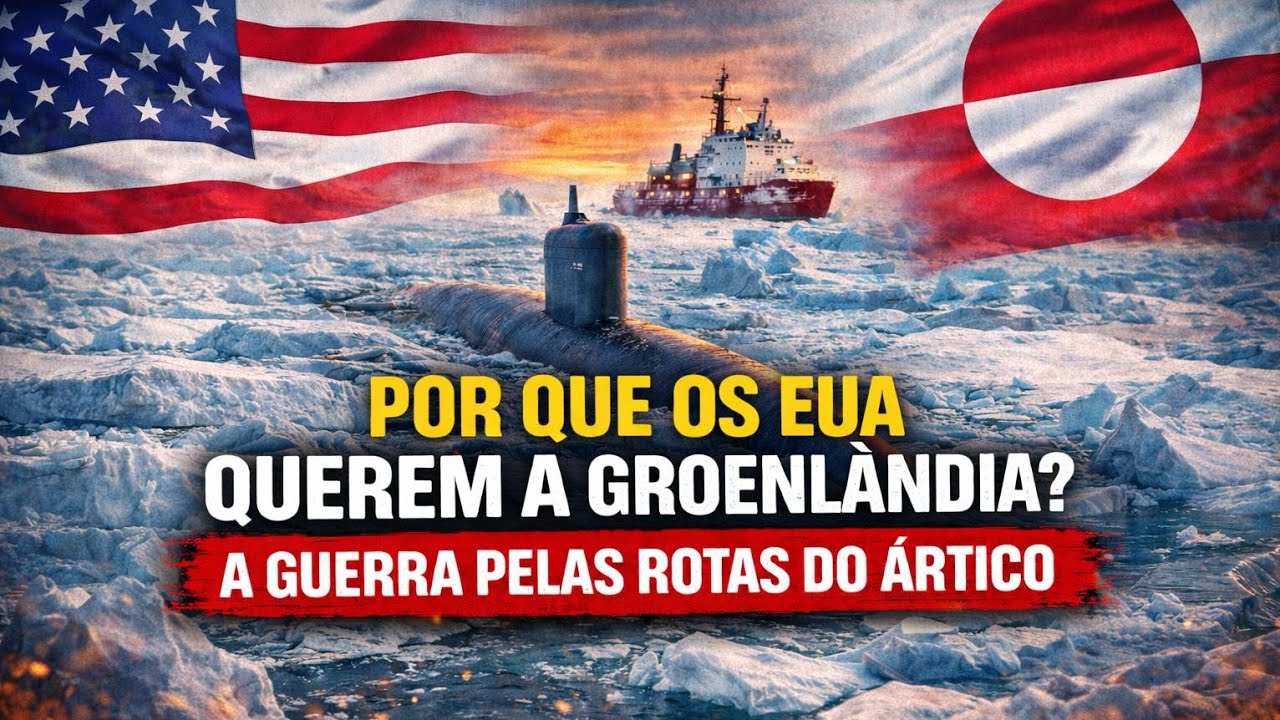 A nova GUERRA FRIA no gelo. Por que os EUA querem a Groenlândia?