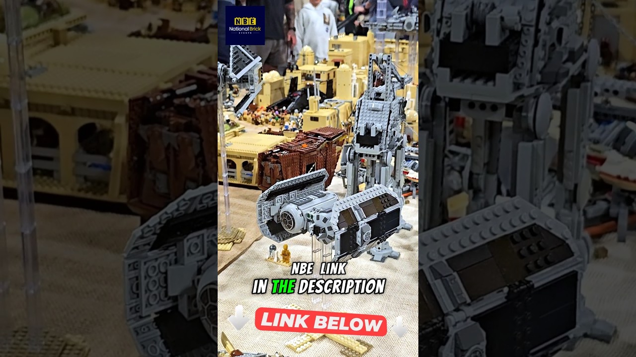 Biggest LEGO Star Wars Tatooine Build Ever Seen!