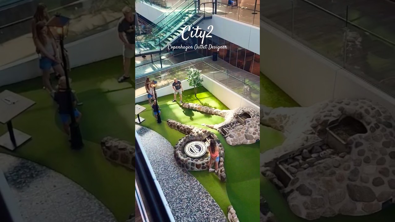 Copenhagen Outlet Designer #city2 #Copenhagen #shopping #outlet #golf #pasta #art #food