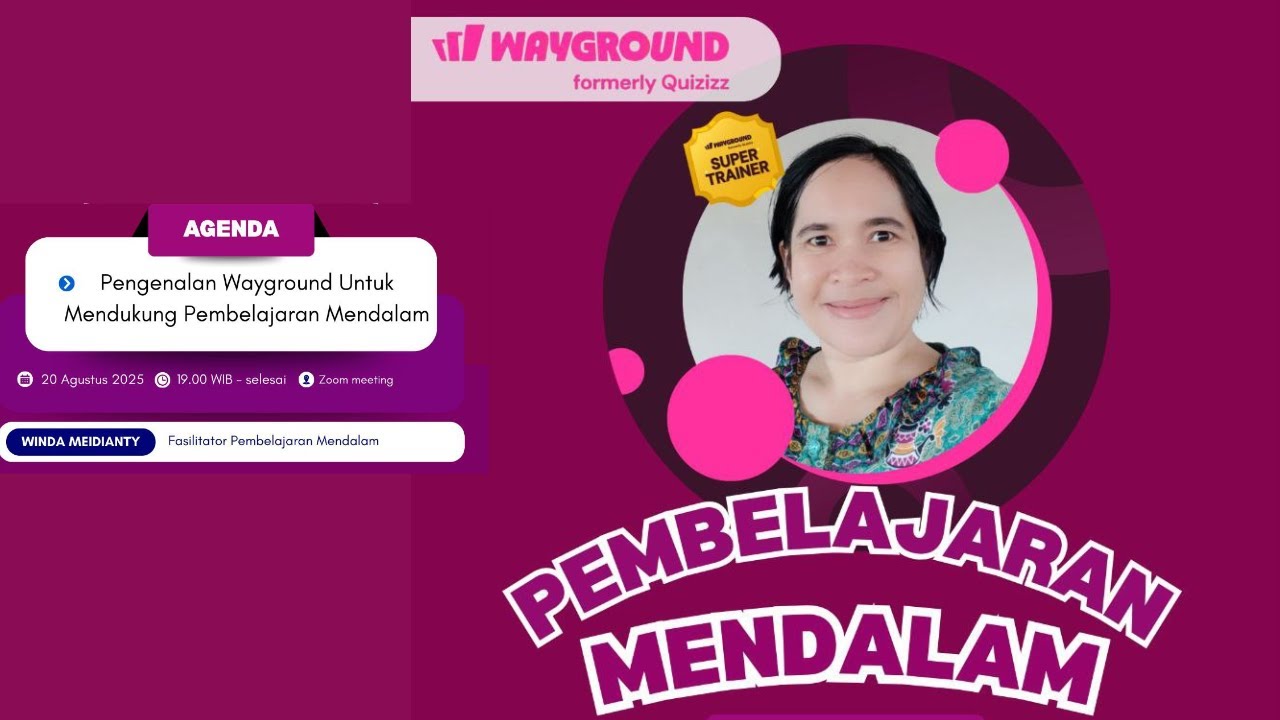 Pengimbasan Wayground Untuk Pembelajaran Mendalam
