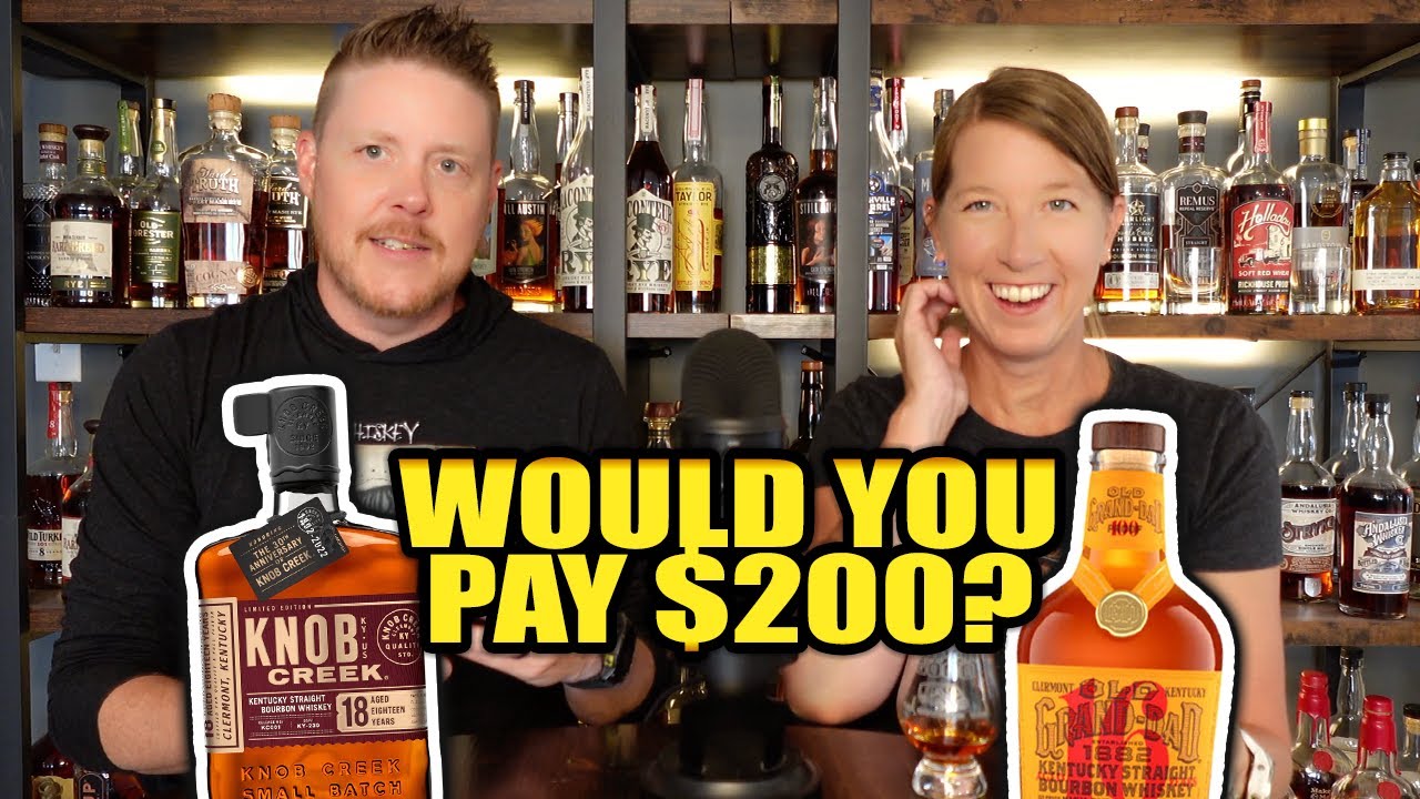 Knob Creek 18 vs Old Grand-Dad 16 - Are These Bourbons Worth $200?