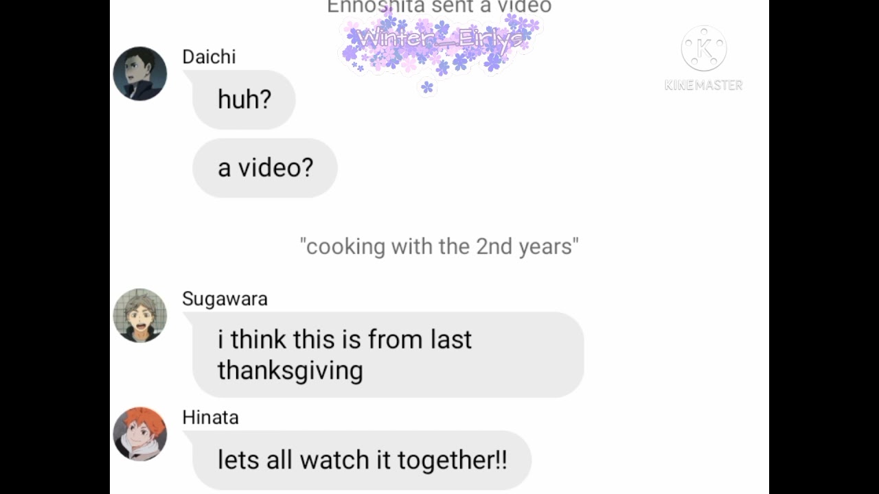 haikyuu texts | itsfunneh skit vlogs | cookin with krew | pt 1