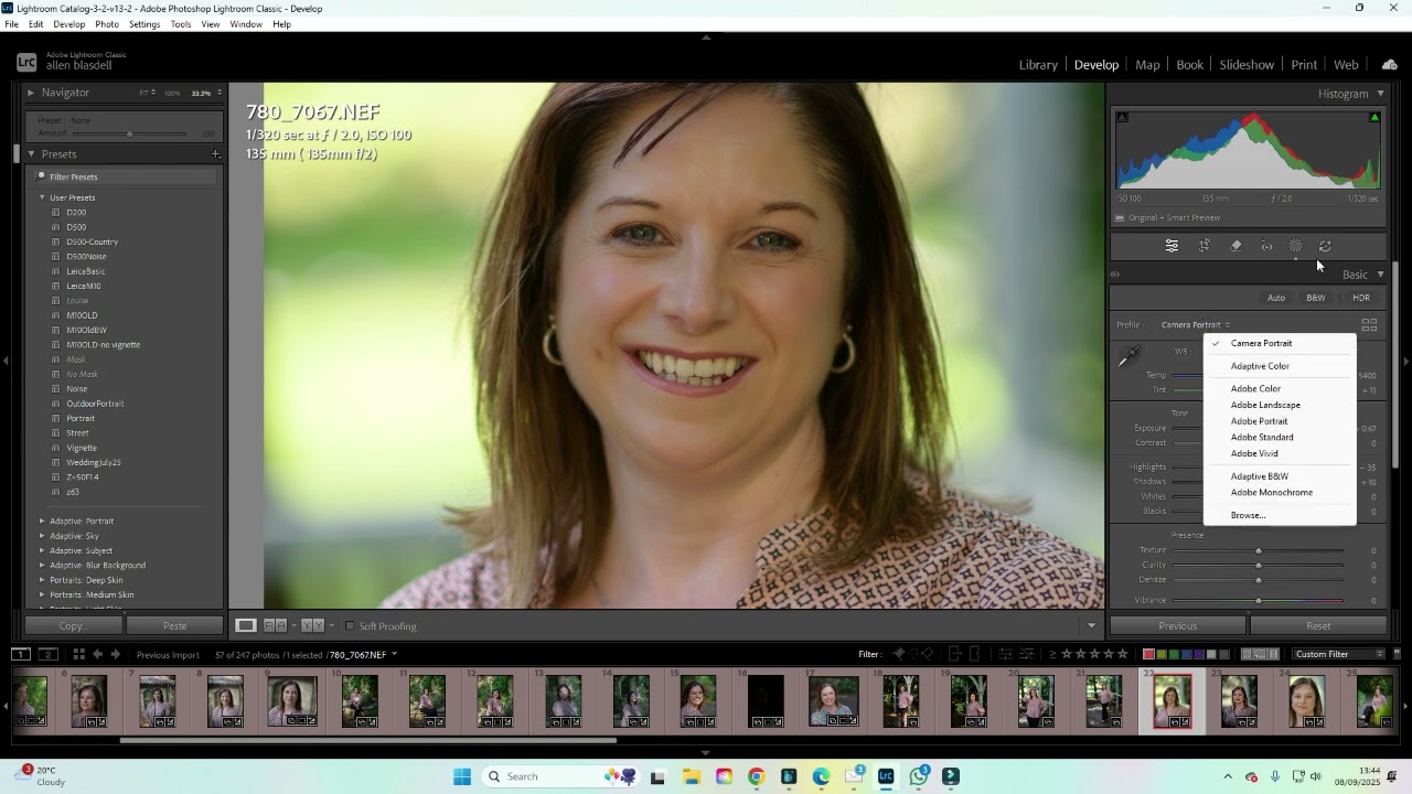 Editing Portraits - a Lightroom Masterclass