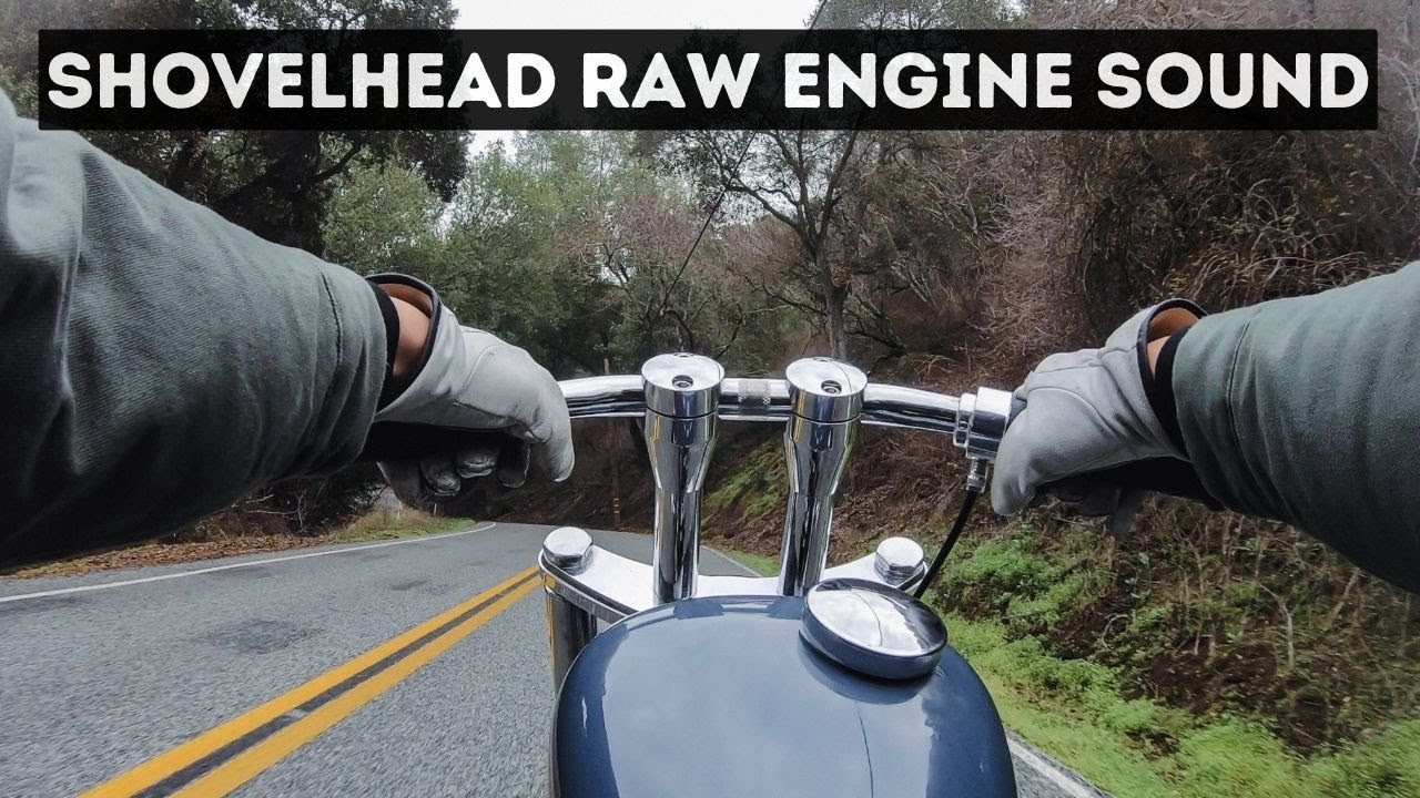 Harley Davidson Shovelhead Ride | Pure Engine Sound | Q&A Ride Along