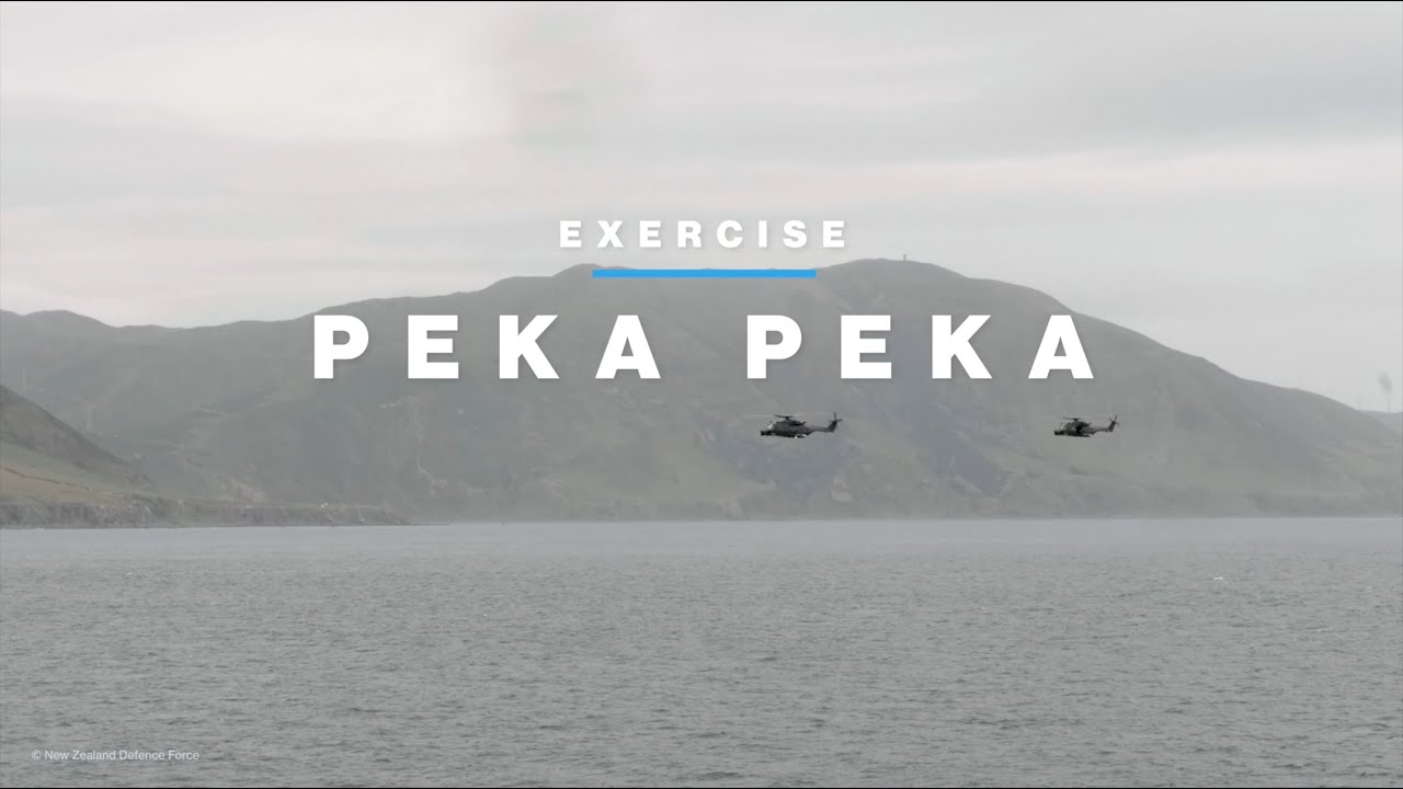 Exercise Peka Peka: RNZAF working with NZ Police