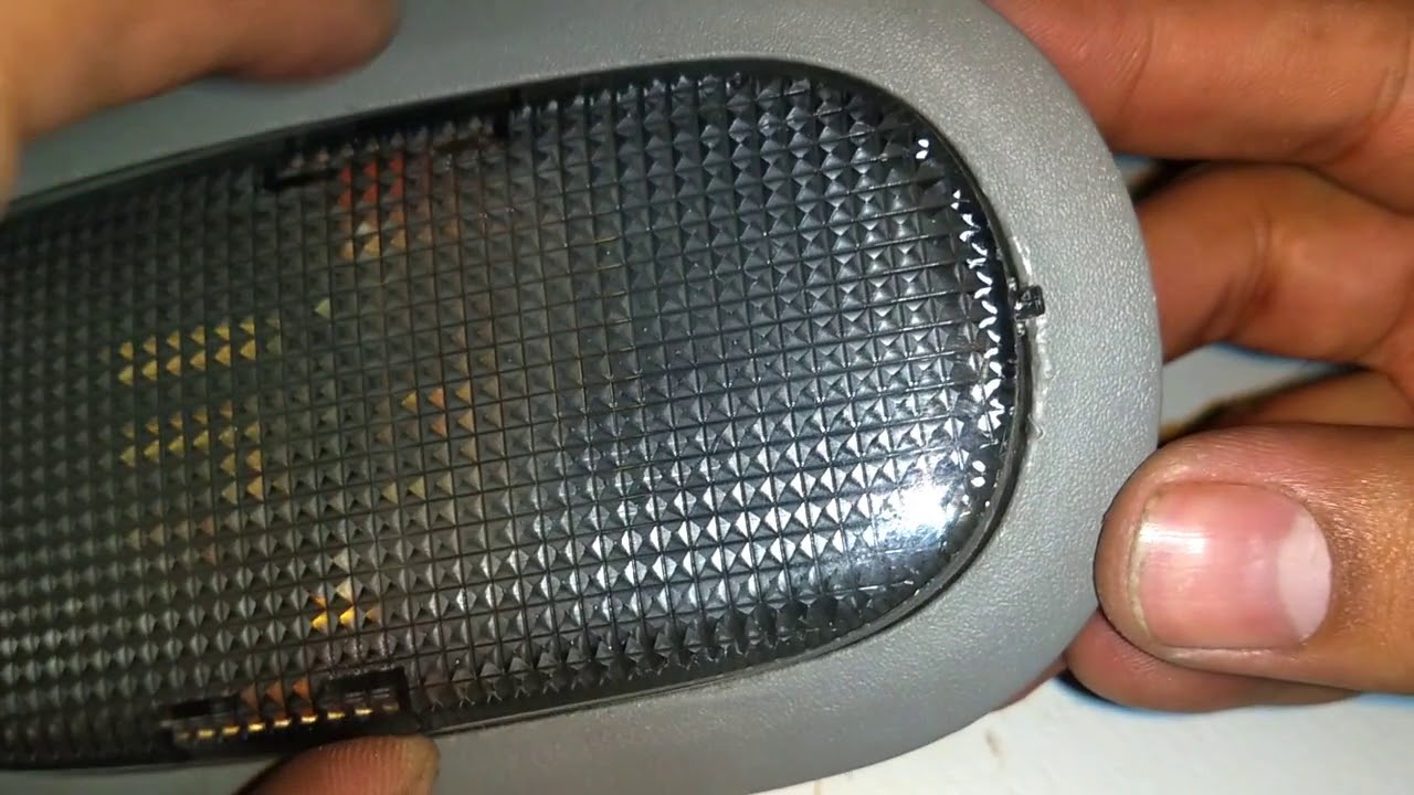 Renault Clio Platina Cambiando a led Iluminación interior