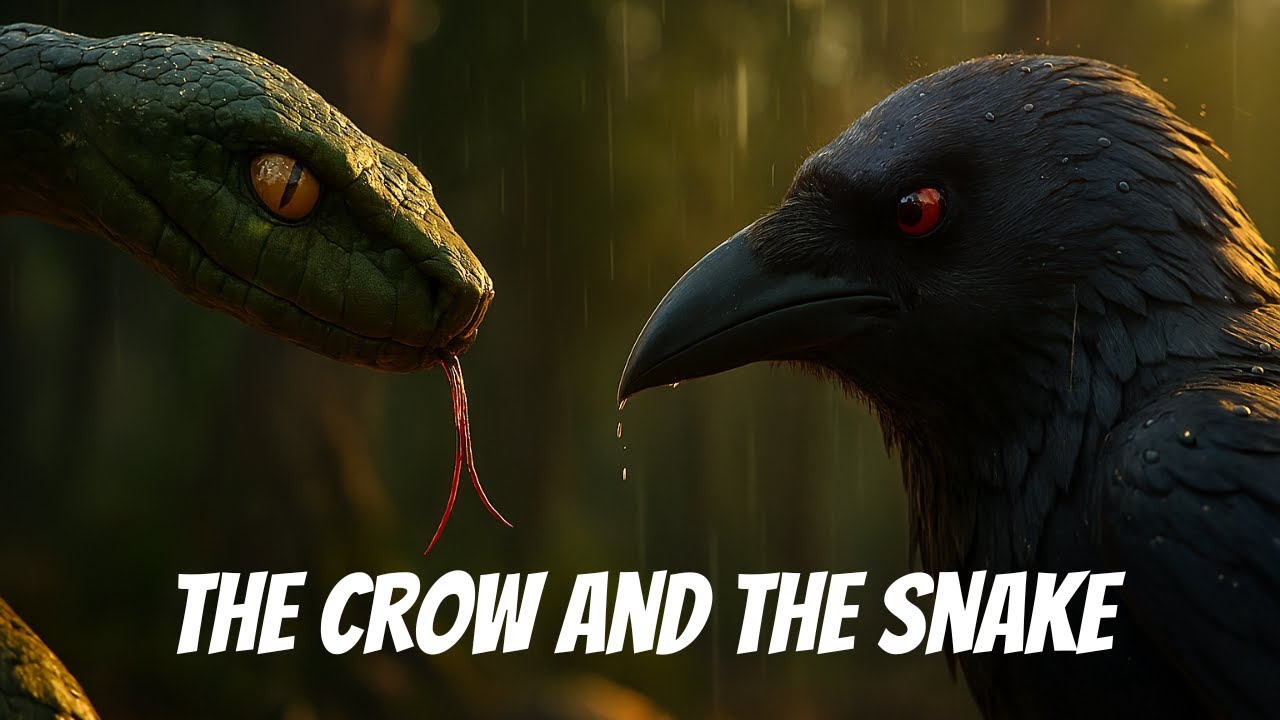 The Crow and the Snake 🐍 A Clever Revenge Story That Will Leave You Speechless