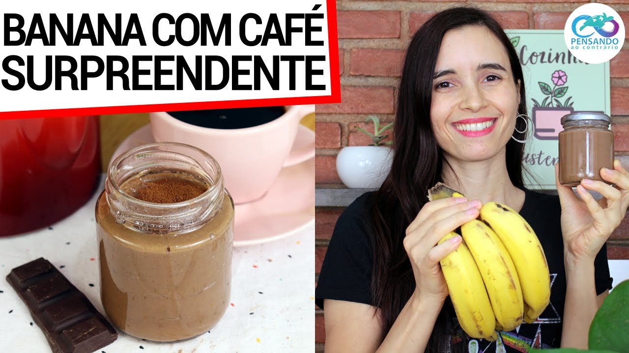 NOVIDADE! PUDIM DE CAFÉ COM BANANA SEM AÇÚCAR FÁCIL! SURPREENDENTE, AROMÁTICO E VEGANO