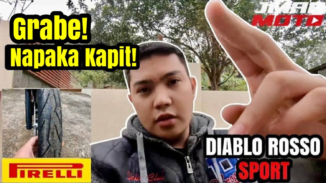 PIRELLI DIABLO ROSSO SPORT | FRONT 70/90 REAR 80/90 | RAIDER150
