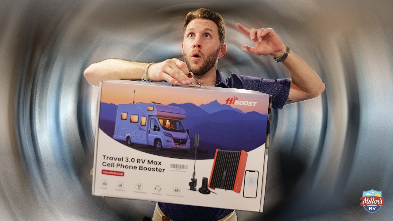 HiBoost Travel RV Cell Booster: Unboxing, Install, and RESULTS
