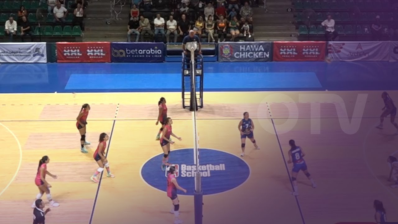 البوشرية يتقدم القلمون 1-0 في الدور النهائي لبطولة لبنان للكرة الطائرة للسيدات XXL ENERGY