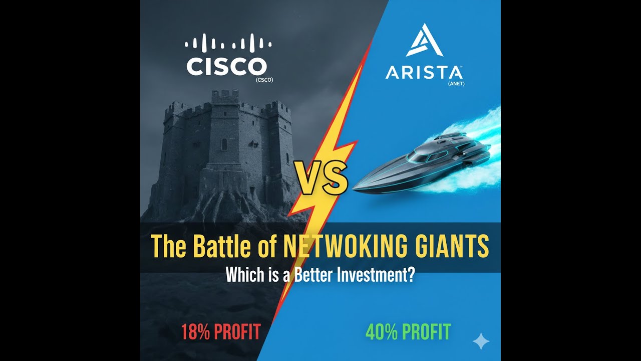 The battle of Networking Giants: Cisco vs Arista | Which is a better investment?